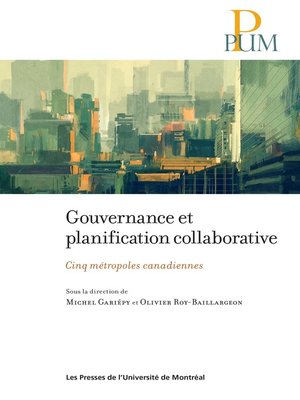 cover image of Gouvernance et planification collaborative